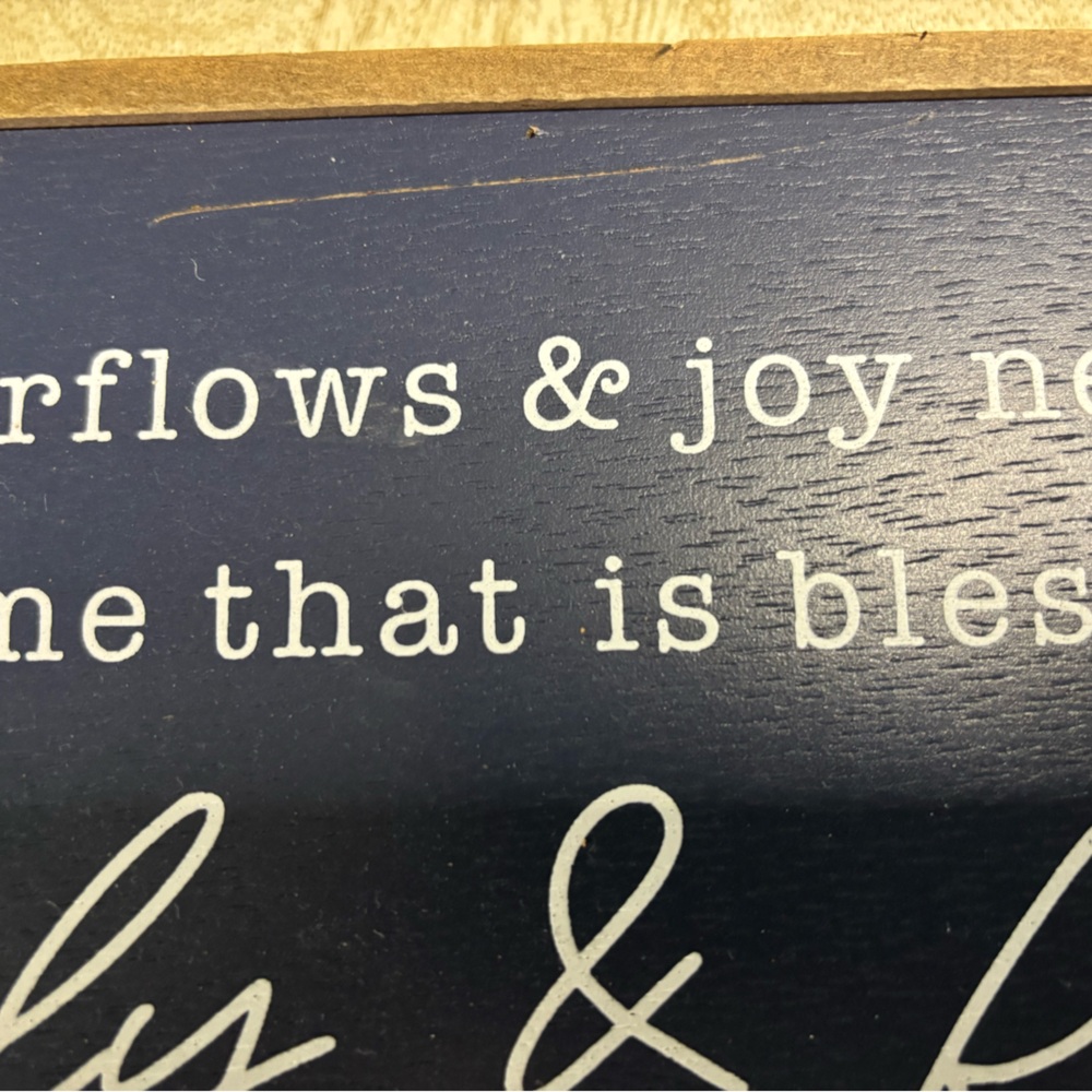 Home Decor Wall Sign - Picture 2 of 4